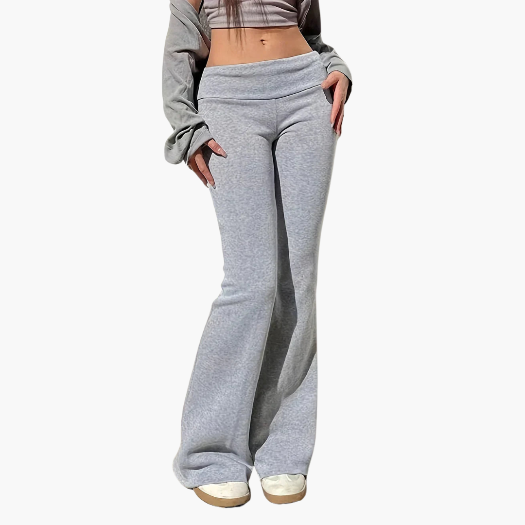 Thérèse | Pantalon évasé en tricot