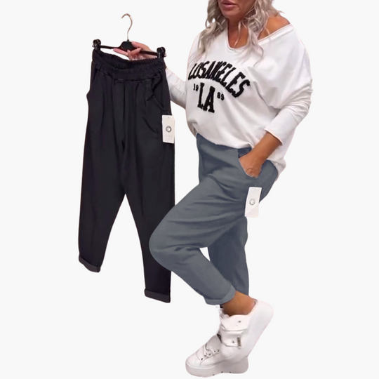 Emilia | Pantalon décontracté chic