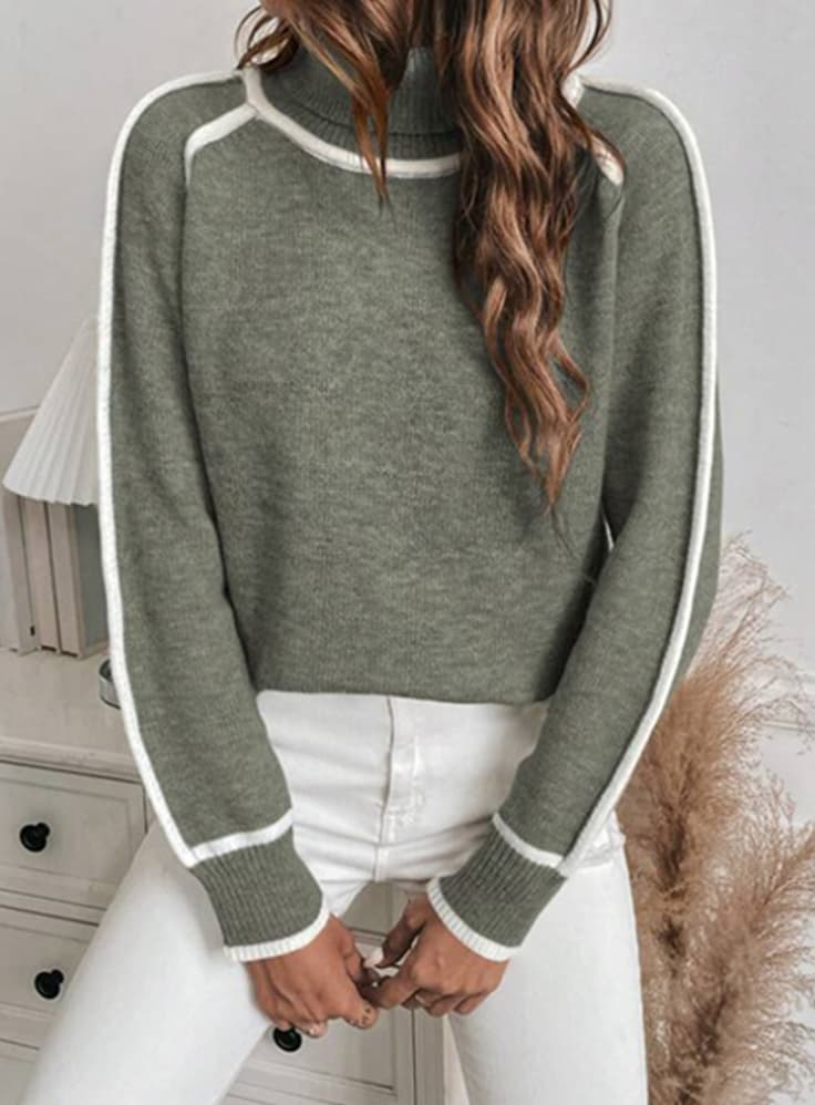 Thea | Pull col roulé douillet