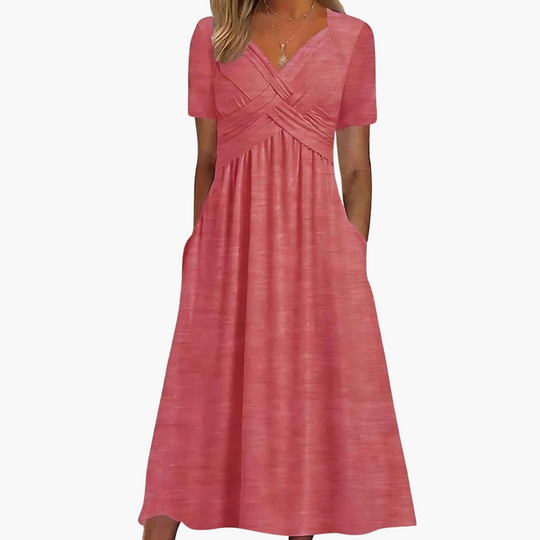 Carolin | Midikleid mit Bauchschutz