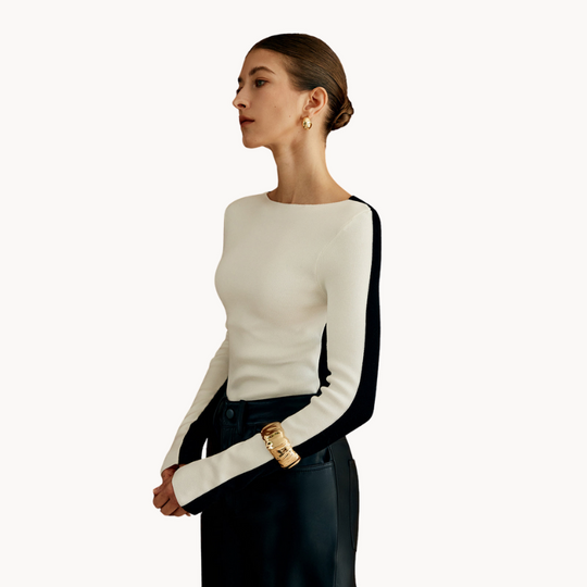 Tessa | Haut en tricot 