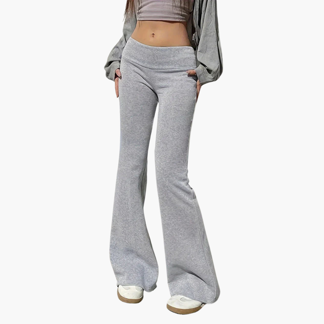 Thérèse | Pantalon évasé en tricot