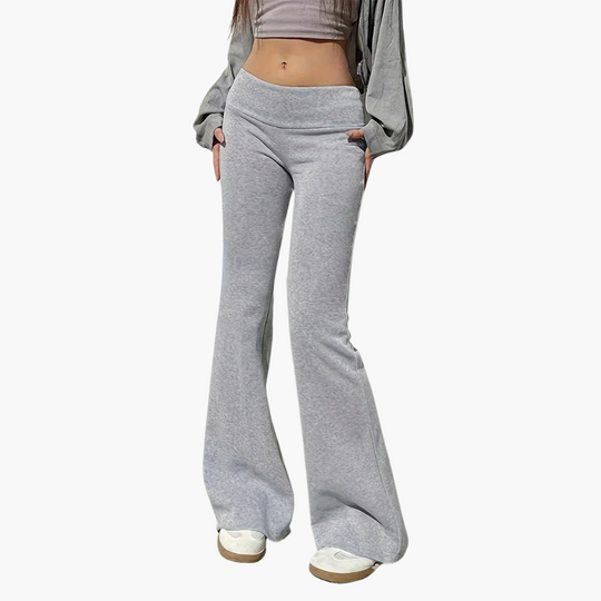 Thérèse | Pantalon évasé en tricot