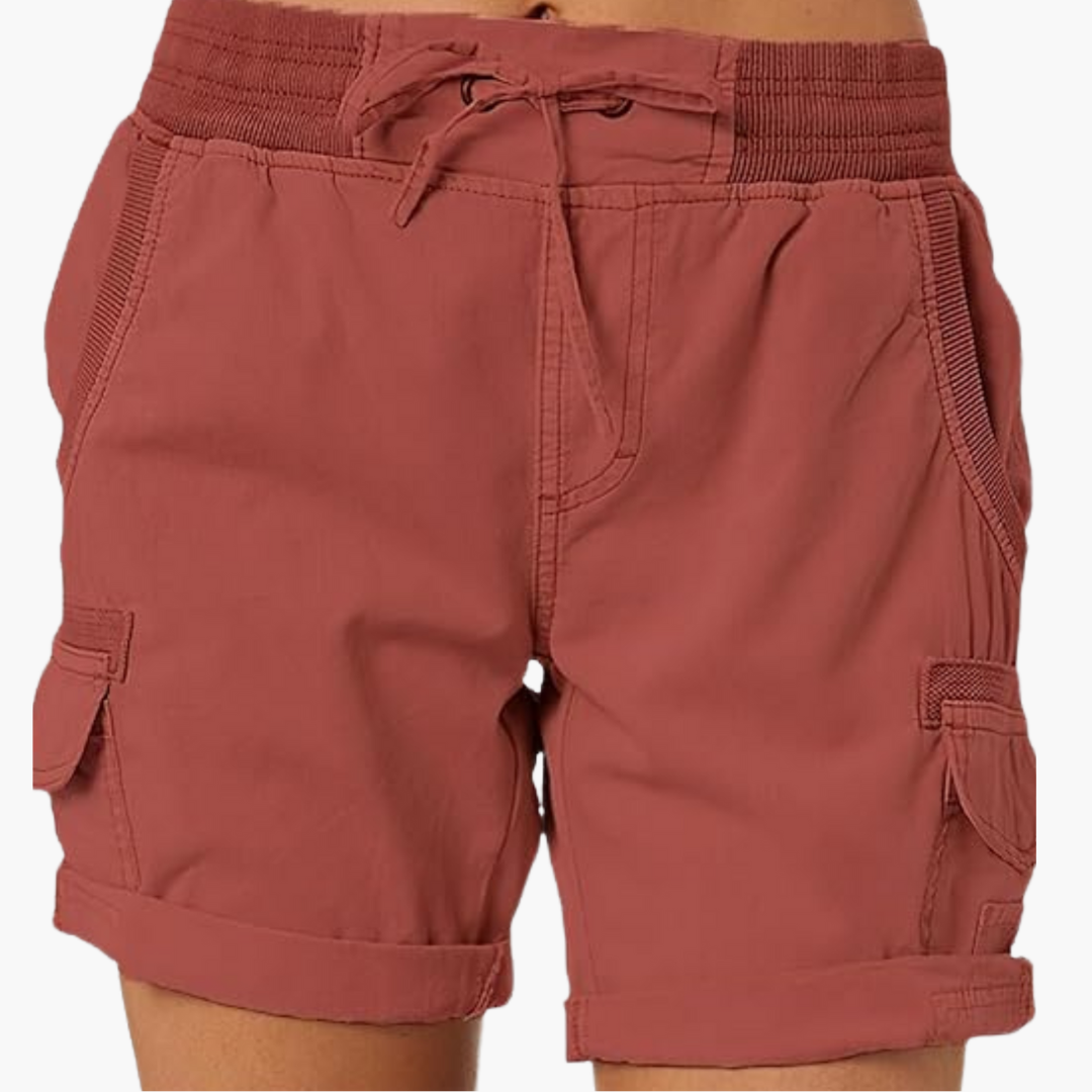 Short cargo confortable pour femme - parfait pour les loisirs et le quotidien 