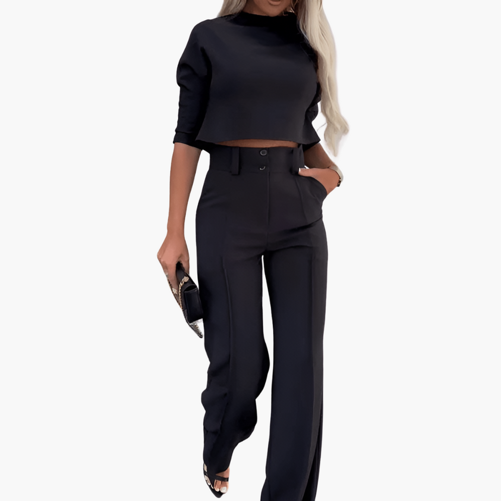 Cleo | Ensemble haut court élégant pour femme