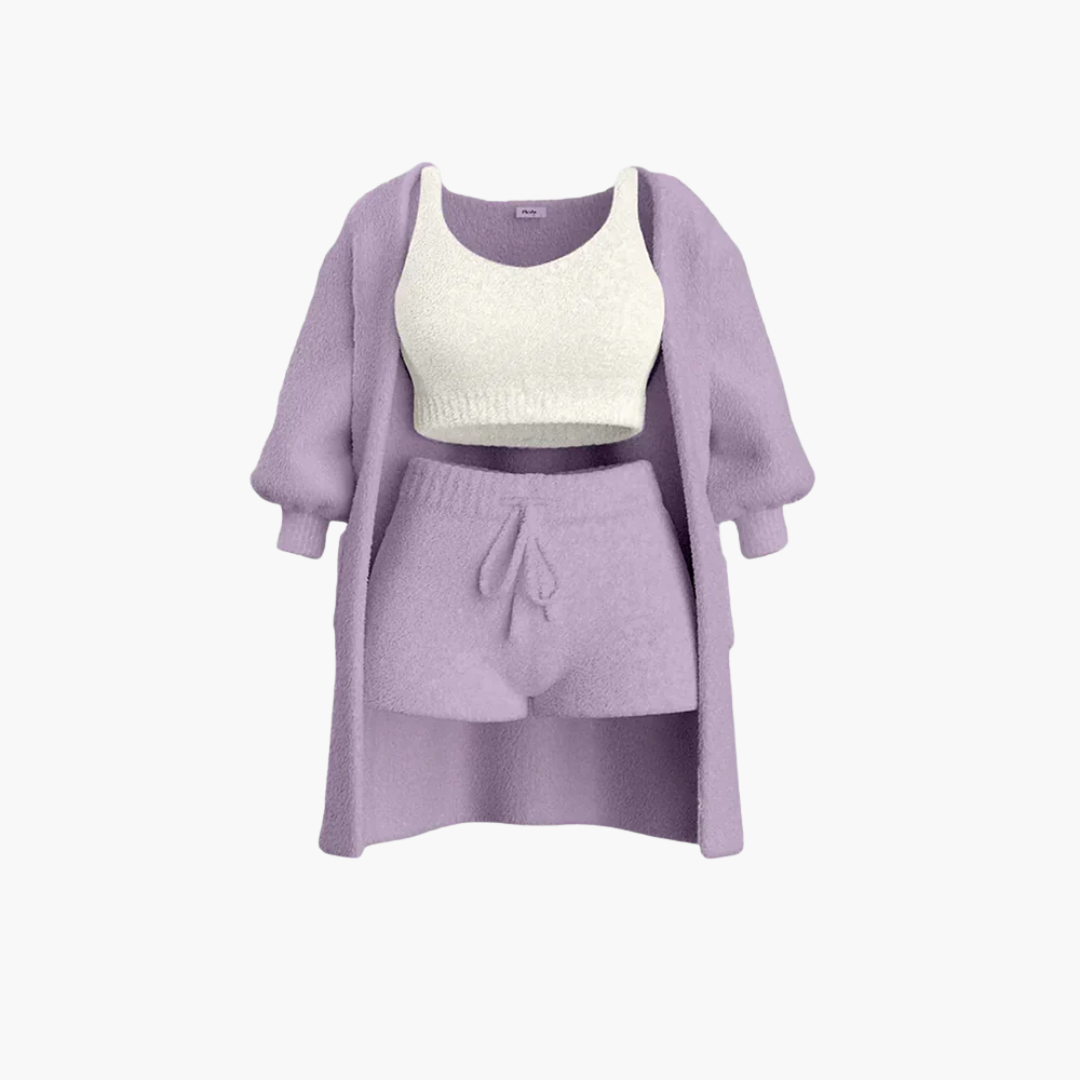 Emily | Ensemble de tricot douillet