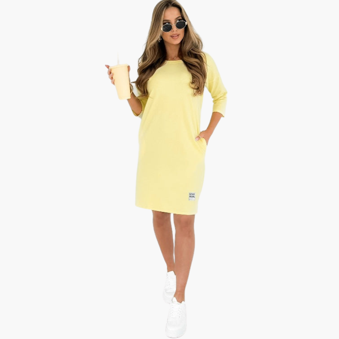 Else | Kleid mit 3/4-Ärmeln und Taschen