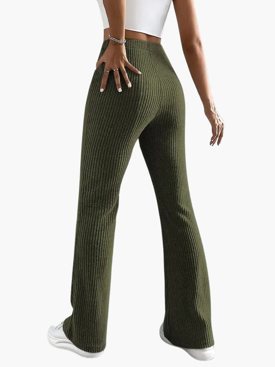 Fee | Pantalon long décontracté taille haute