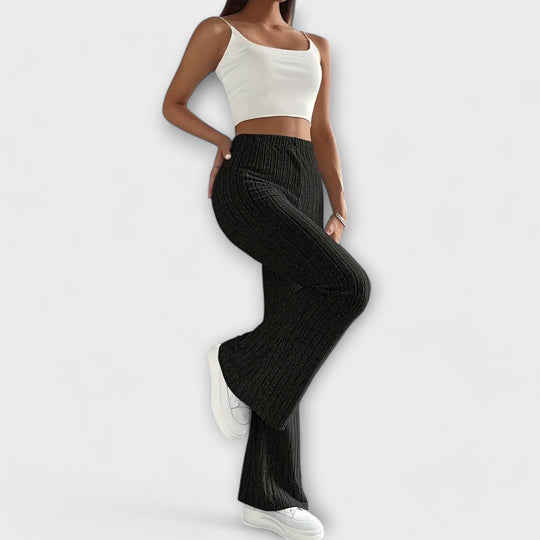 Jennifer - Pantalon évasé élégant
