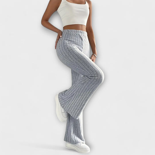 Jennifer - Pantalon évasé élégant