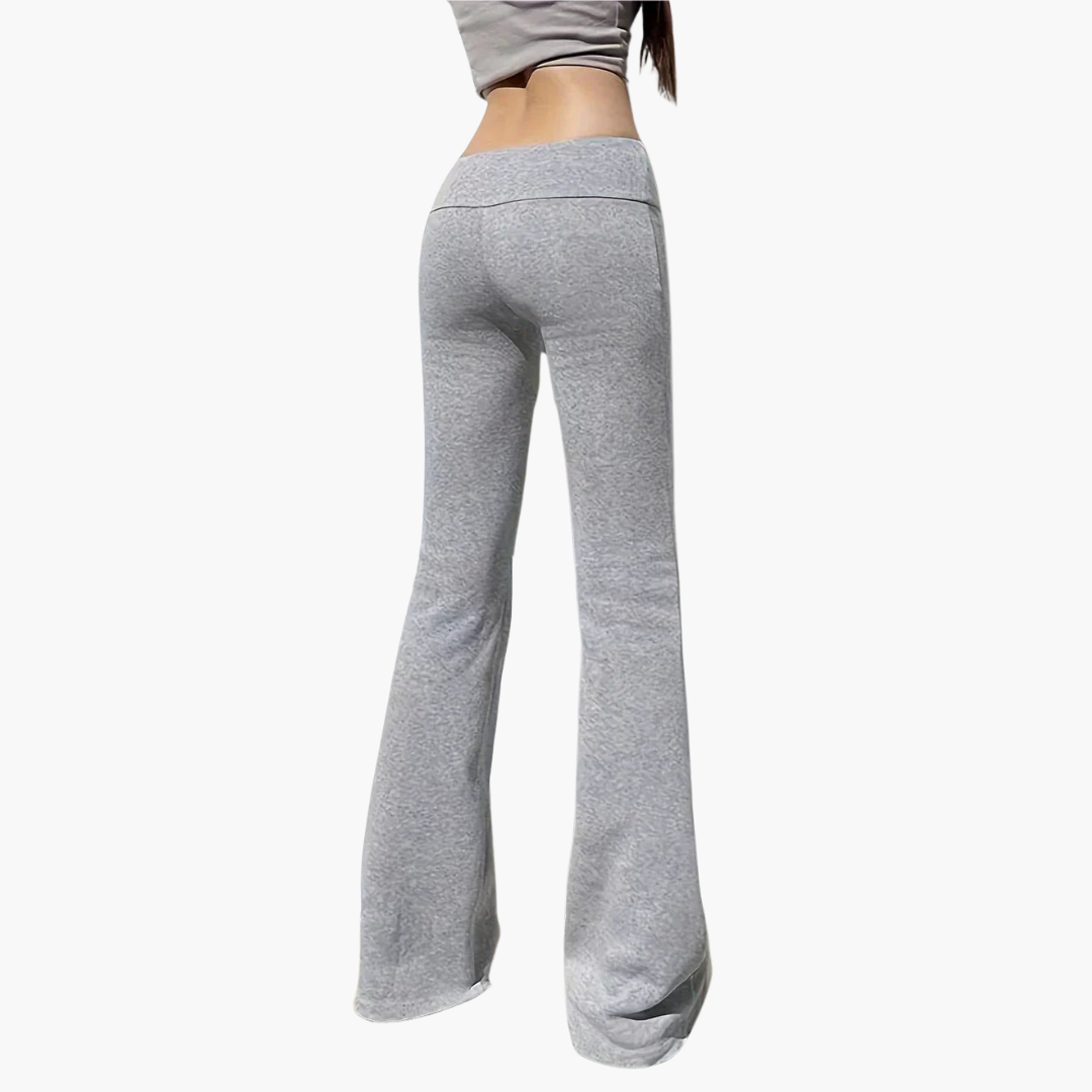 Thérèse | Pantalon évasé en tricot