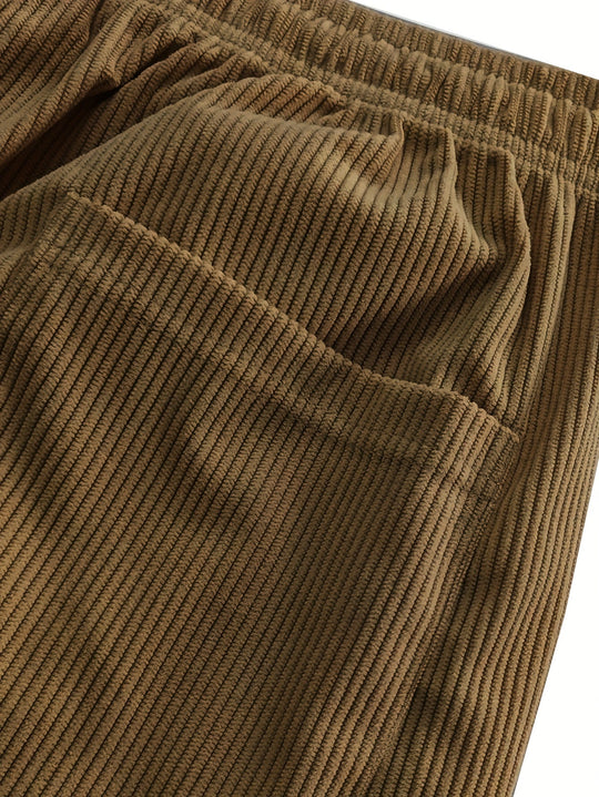 Nouvelle™ | Pantalon droit à taille coulissée avec cordon de serrage