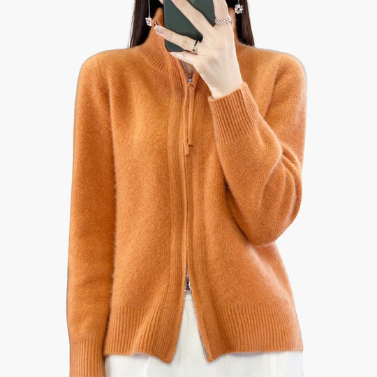 Luisa | Cardigan zippé