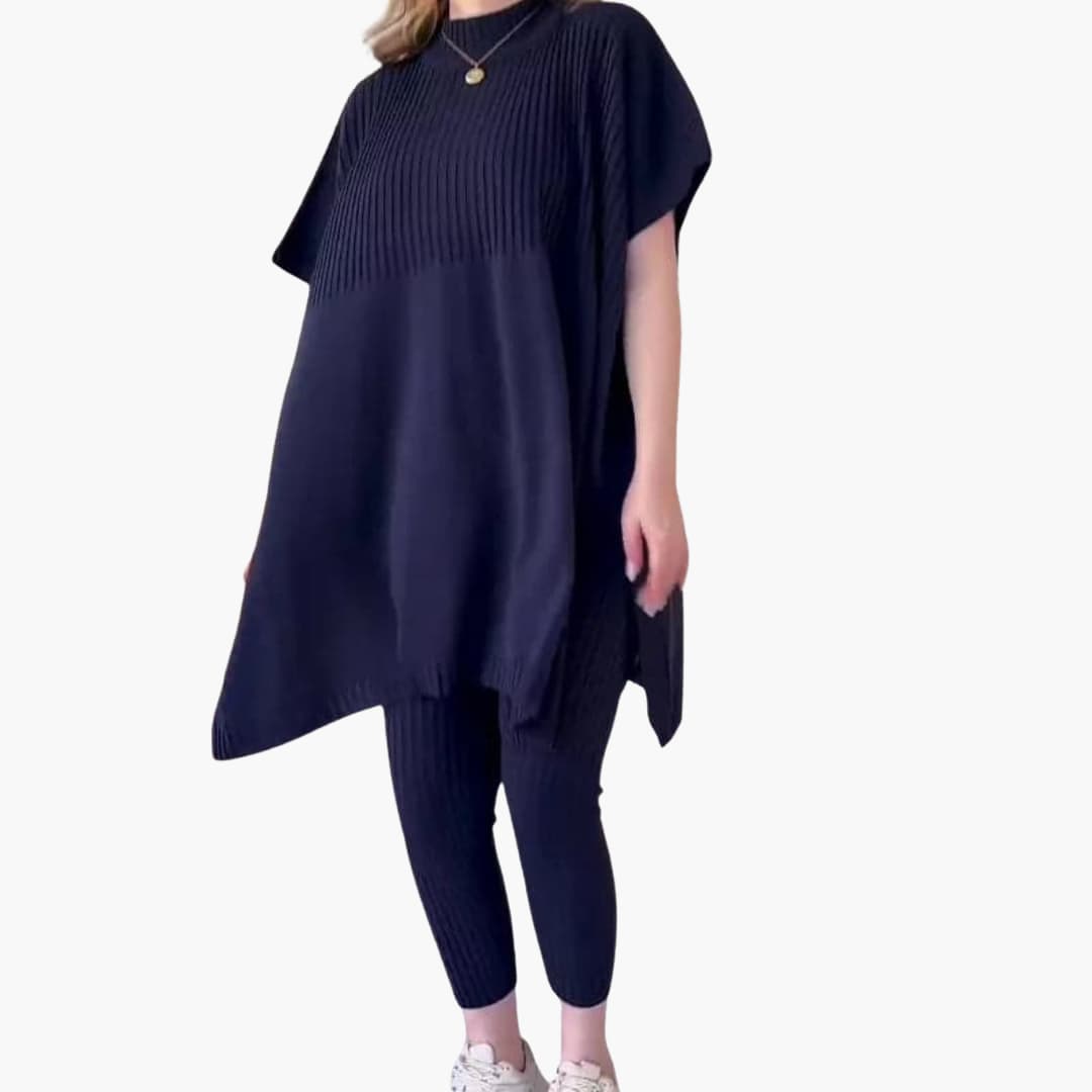 Laura | Ensemble deux pièces en tricot doux