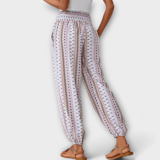 Scarlett - Pantalon graphique ethnique