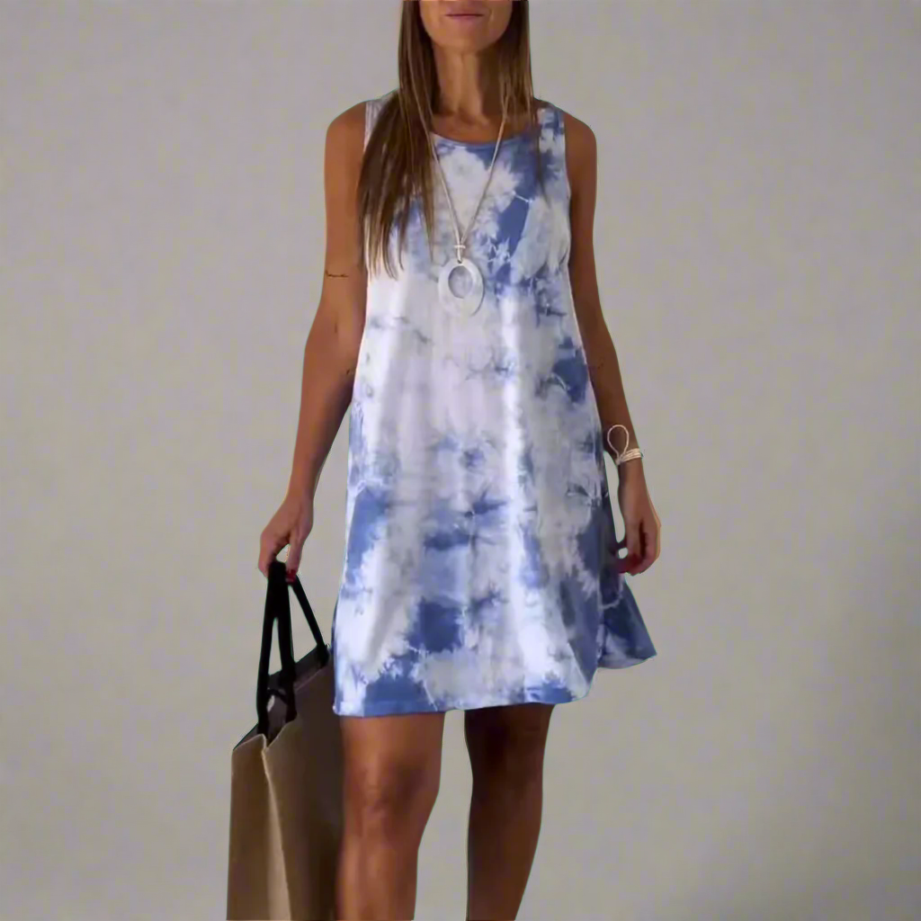 Josina | Mini-robe élégante avec dégradé de couleurs 