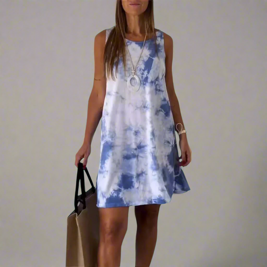 Josina | Mini-robe élégante avec dégradé de couleurs 