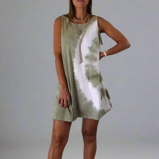 Josina | Mini-robe élégante avec dégradé de couleurs 