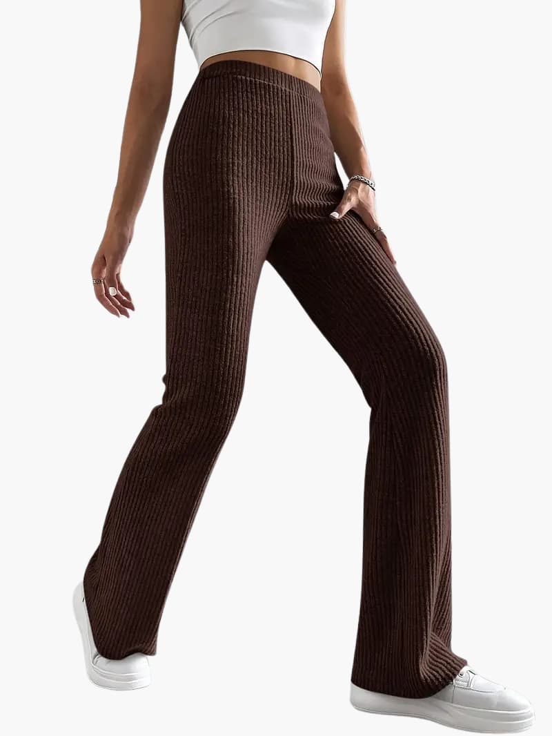 Fee | Pantalon long décontracté taille haute
