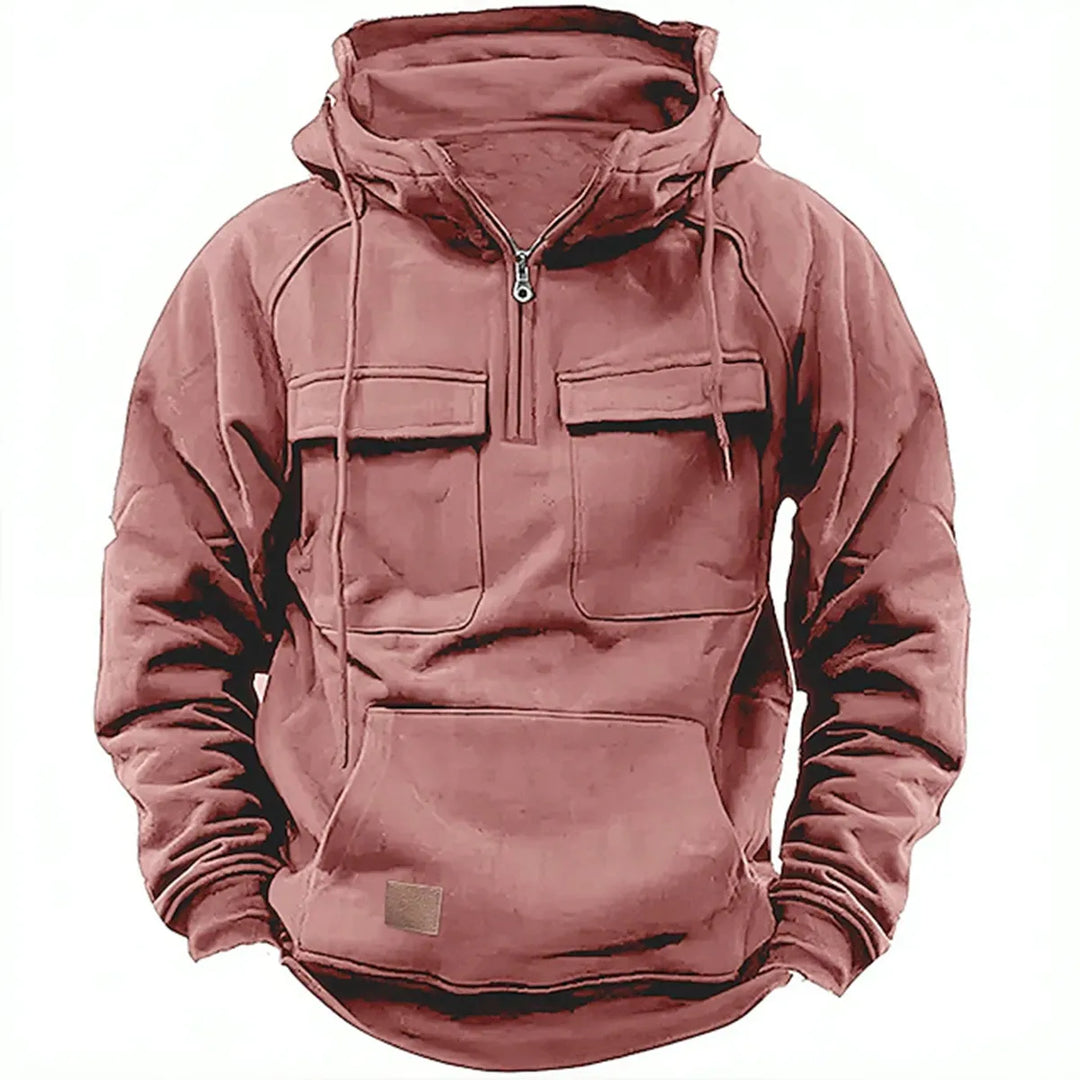 Stoneland Man - Sweat à capuche pour homme avec poche kangourou