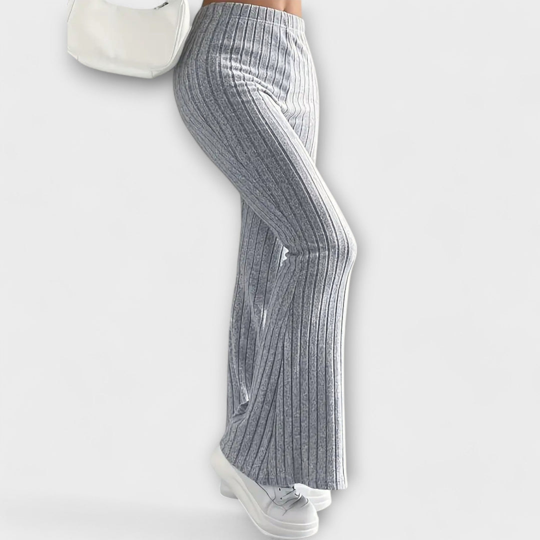 Jennifer - Pantalon évasé élégant