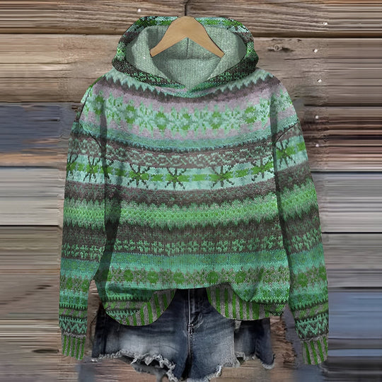 Nelly | Sweat à capuche vintage confortable