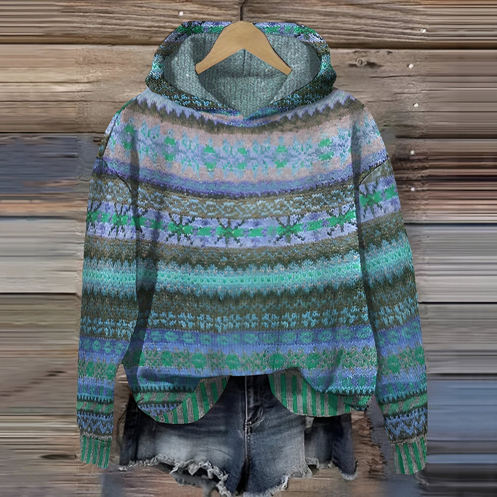 Nelly | Sweat à capuche vintage confortable