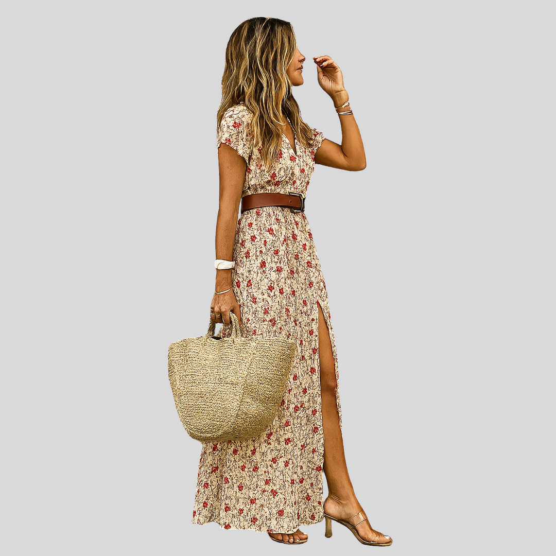 Sibel | Robe maxi boho légère