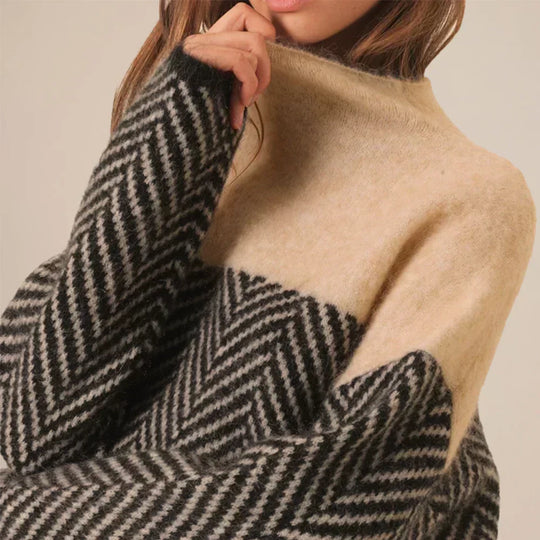 Mira - Pull Torsadé Élégant