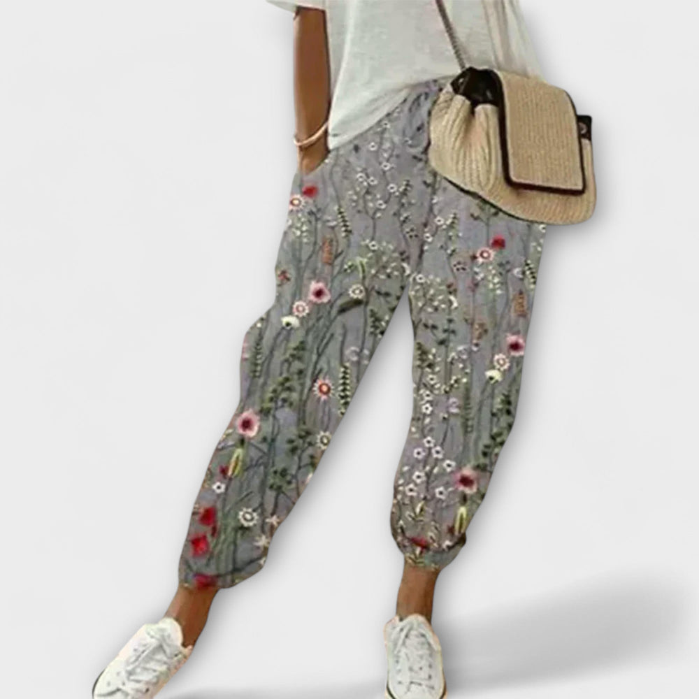 Burga - Pantalon confortable en coton 
