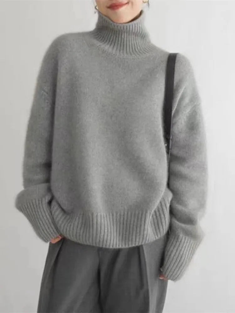 Lynn | Pull à col roulé 