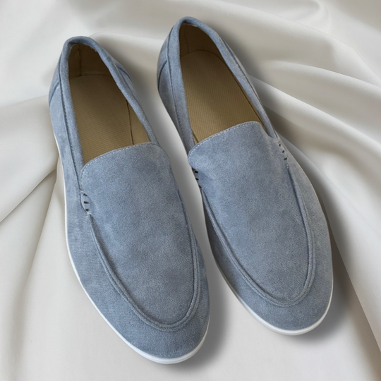 Chaussons élégants en daim