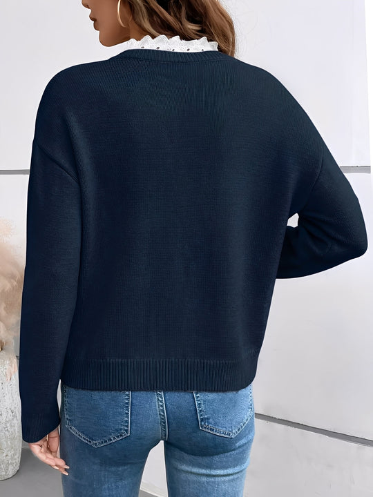 Vera - Élégante Blouse En Dentelle