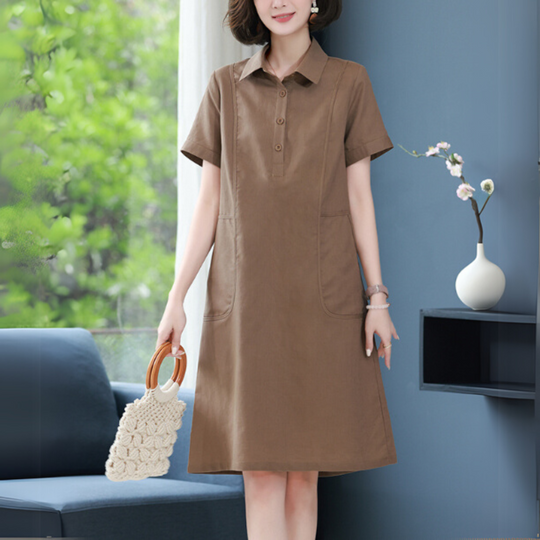 Ruth - Robe en Coton Vintage