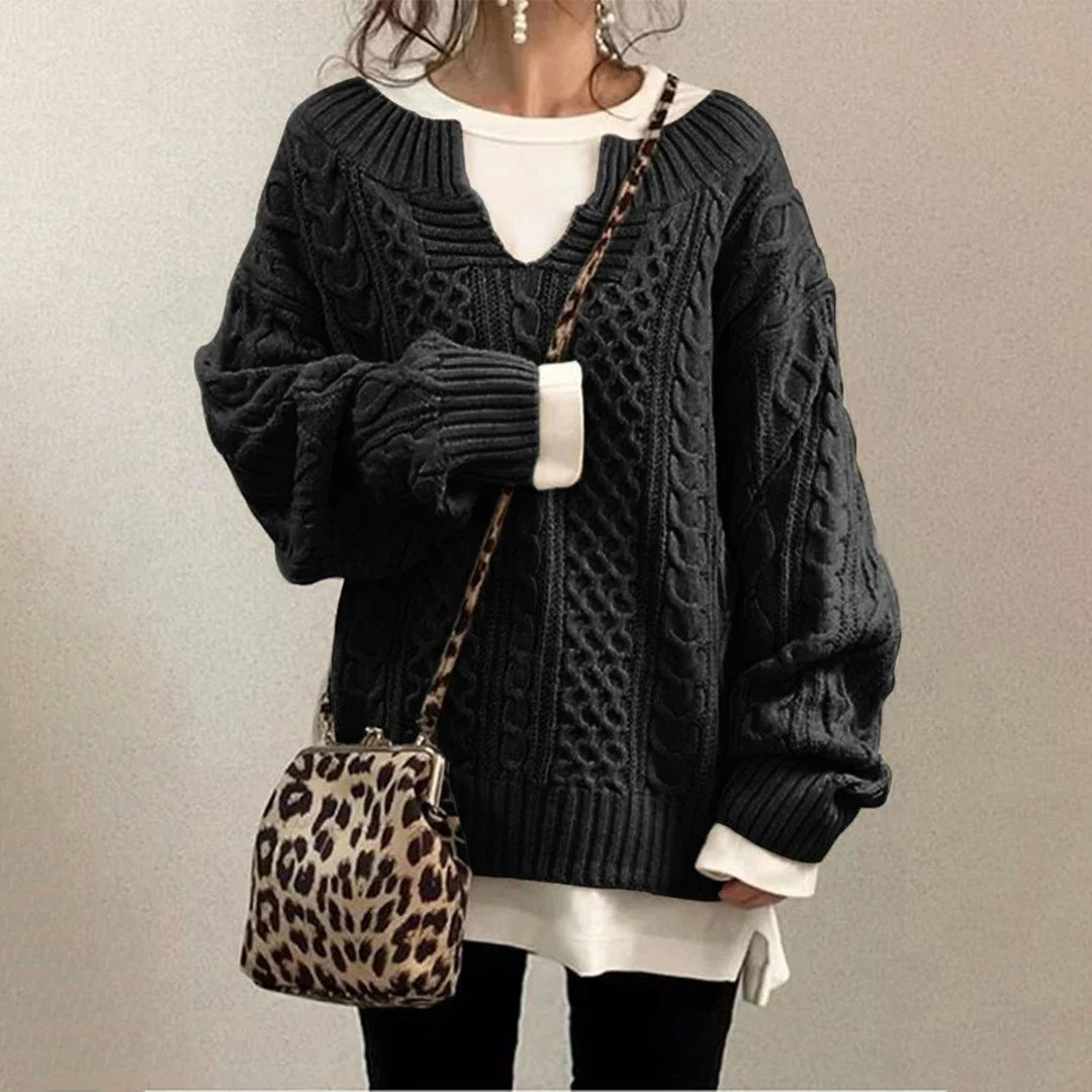 Sofia - Pull Hivernal Torsadé