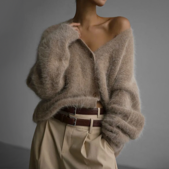 Dahlia - Cardigan Oversize Élégant