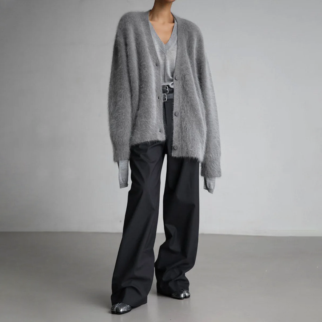 Dahlia - Cardigan Oversize Élégant