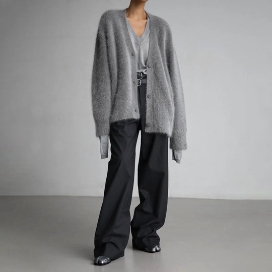 Dahlia - Cardigan Oversize Élégant