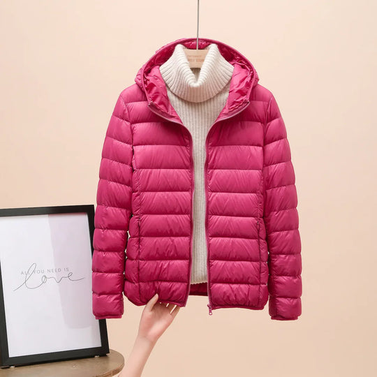 Clémence™ – Doudoune légère imperméable avec capuche