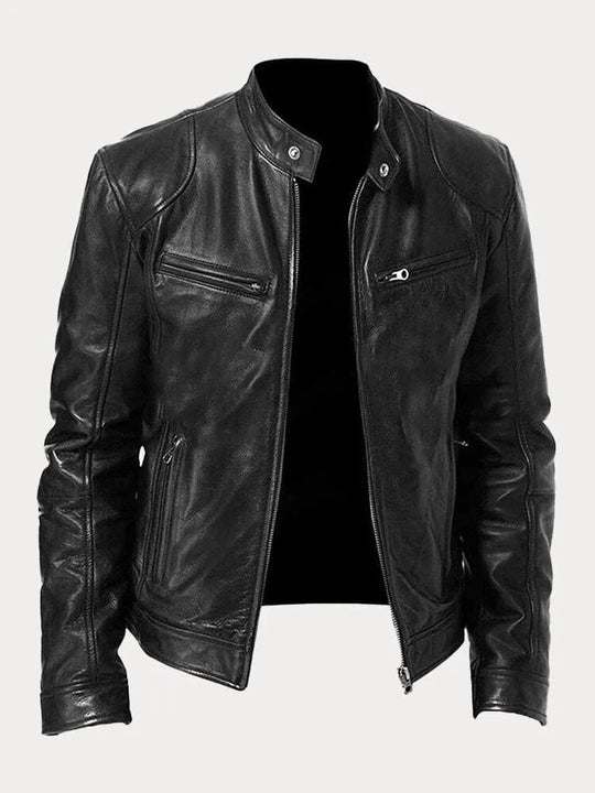 Nouvelle Allure™ | Veste décontractée en cuir