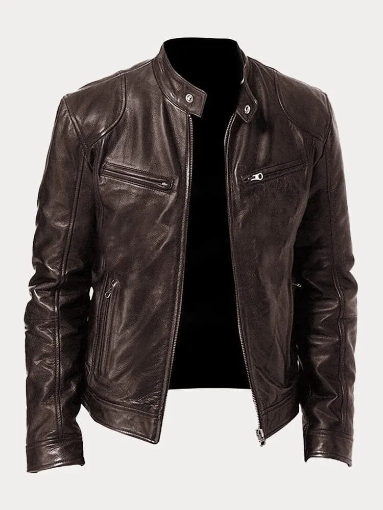 Nouvelle Allure™ | Veste décontractée en cuir