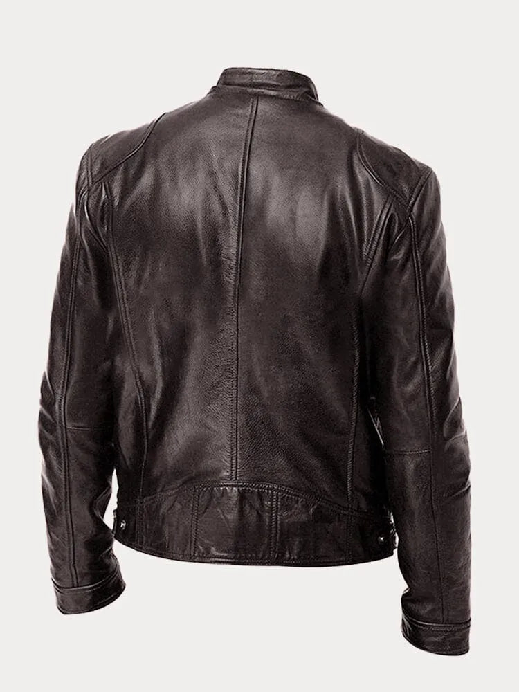 Nouvelle Allure™ | Veste décontractée en cuir