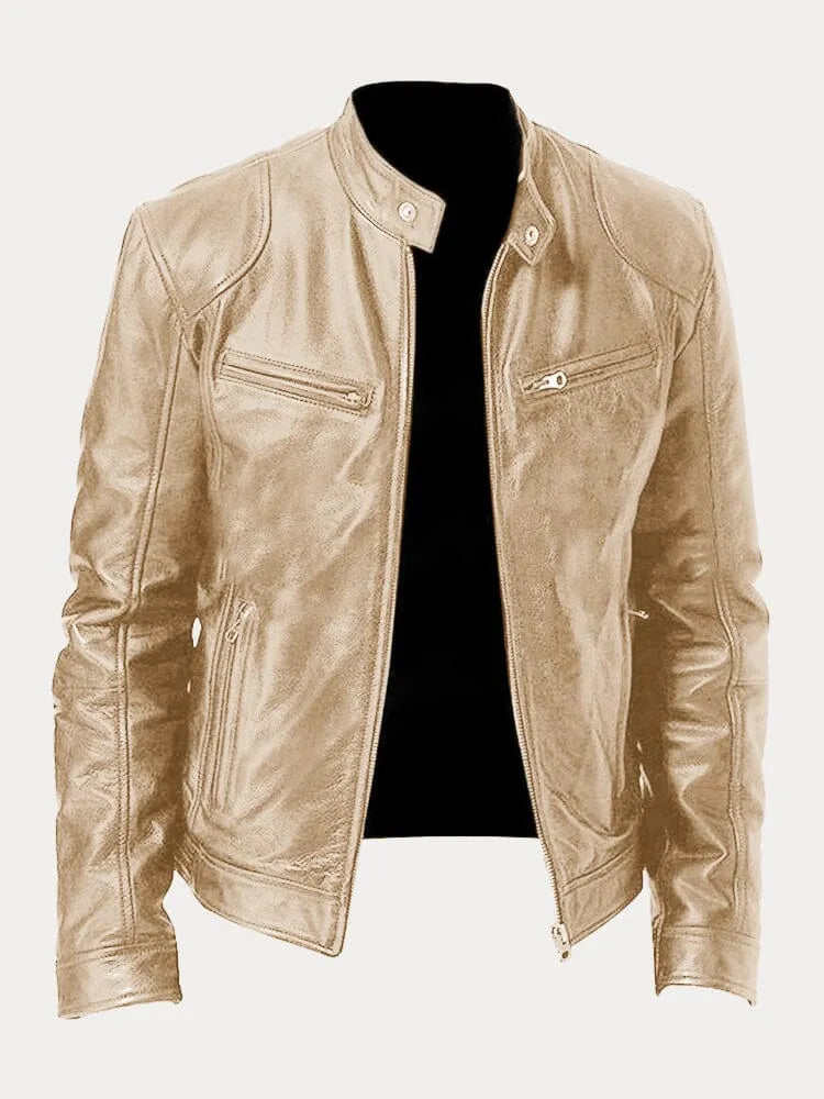 Nouvelle Allure™ | Veste décontractée en cuir