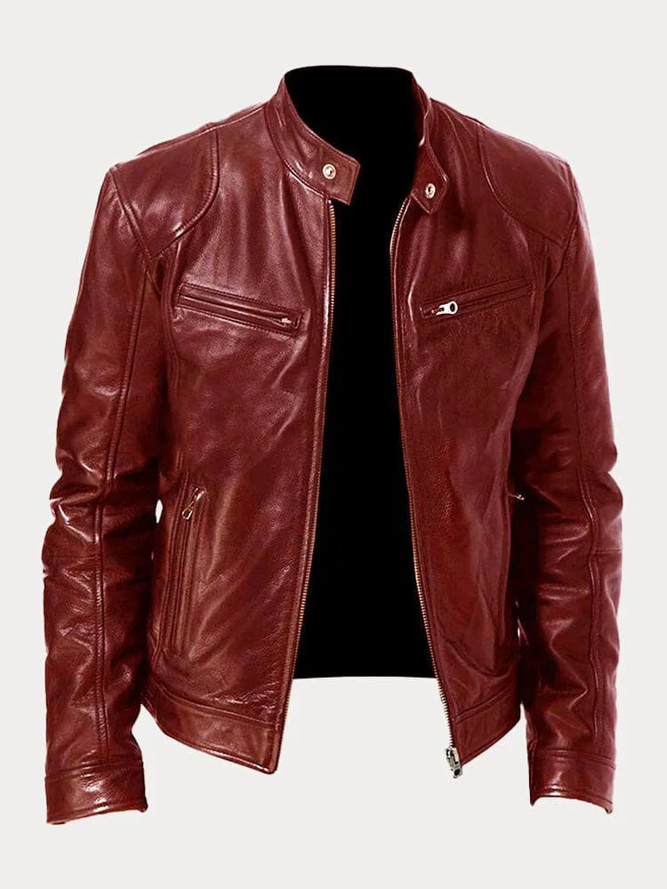 Nouvelle Allure™ | Veste décontractée en cuir