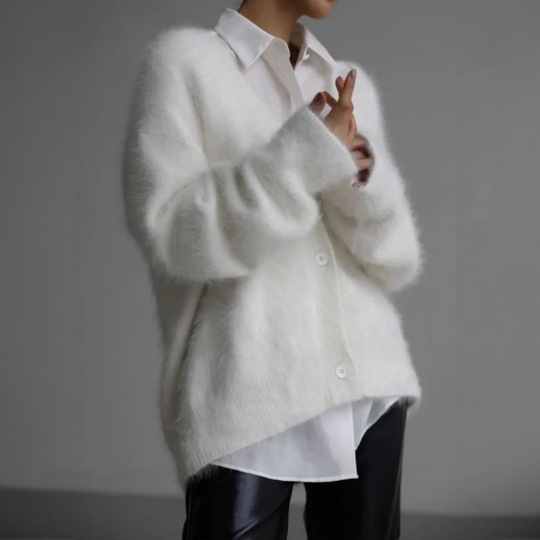 Dahlia - Cardigan Oversize Élégant