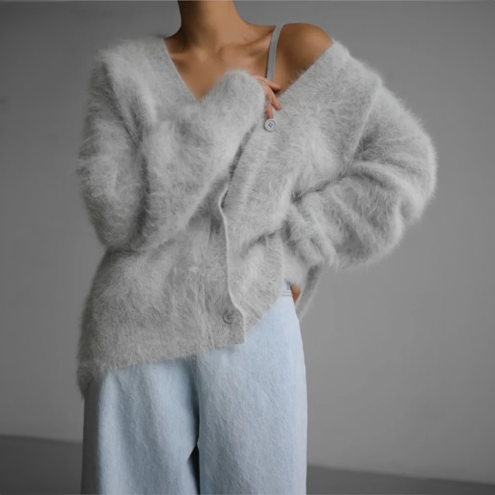Dahlia - Cardigan Oversize Élégant