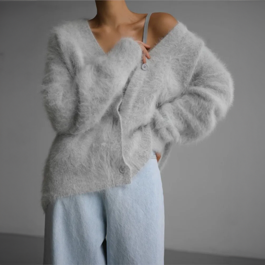 Dahlia - Cardigan Oversize Élégant