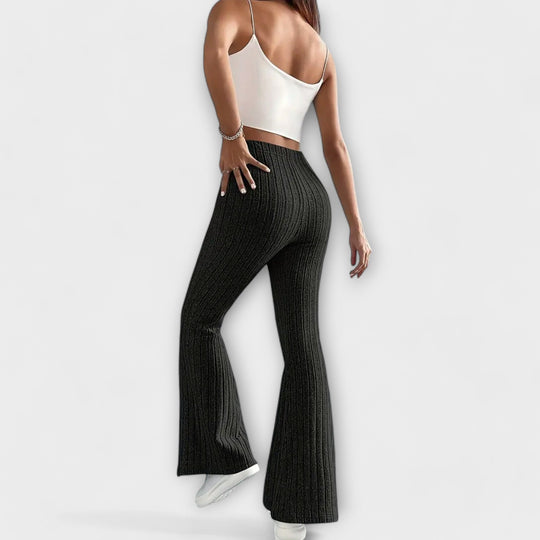 Jennifer - Pantalon évasé élégant
