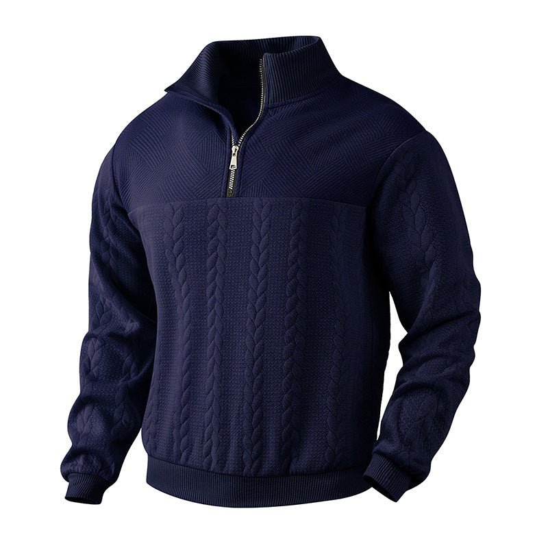 Aaron | Pull élégant à quart de zip