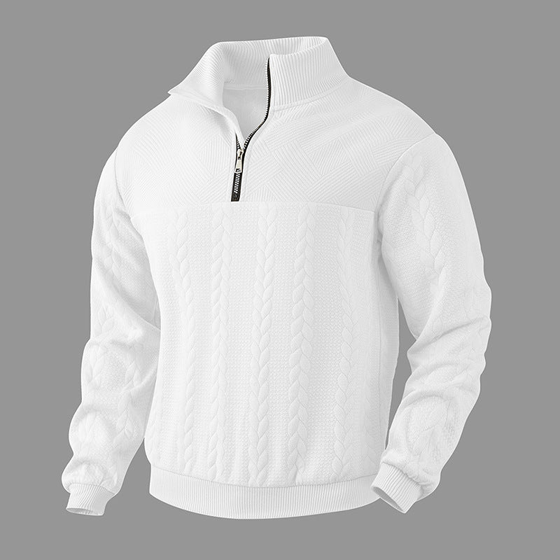 Aaron | Pull élégant à quart de zip